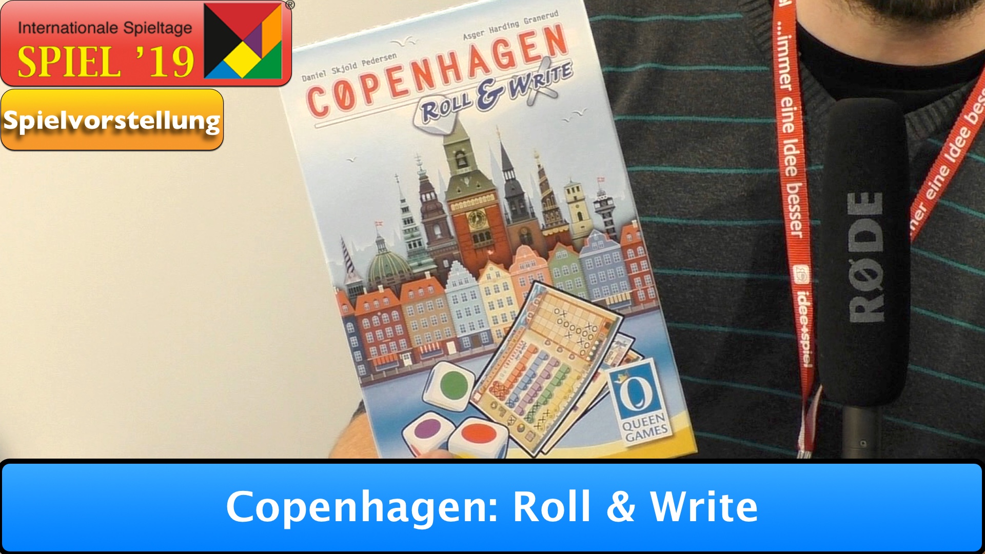 Copenhagen Roll & Write [Queen Games] Spielvorstellung Spieleleiter